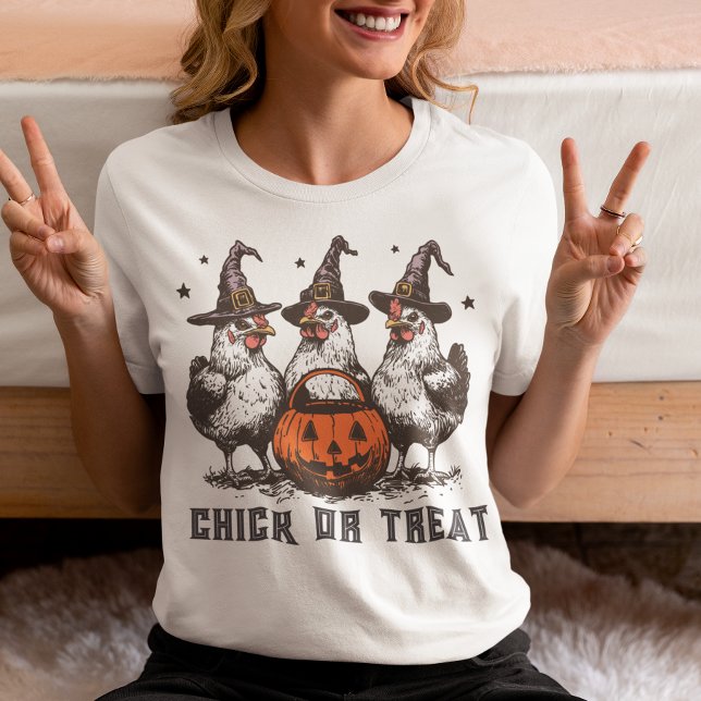 Chick or Treat Chicken Halloween (Criador carregado)