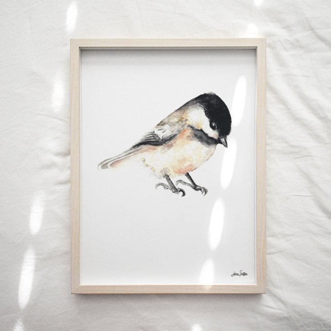 Chickadee Art Impressão (Chickadee Art Print from Jenn's Emporium. )
