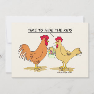 Chicken Engraçado Páscoa De Ovo