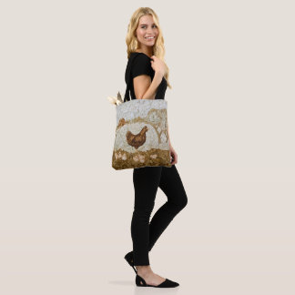 Chicken Farm Tote Bag Full Print