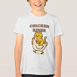 Chicken Rider - Cartoon Chicken Engraçado