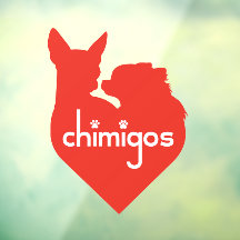 Chihuahua Mãe ama Carro de Logotipo Chimigos do Co
