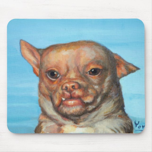 Chihuahua Mousepad do brinquedo (Frente)