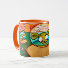 Chihuahuas da caneca do espaço