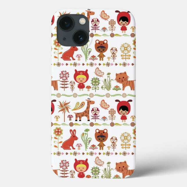Child and Animals Pattern (Verso)