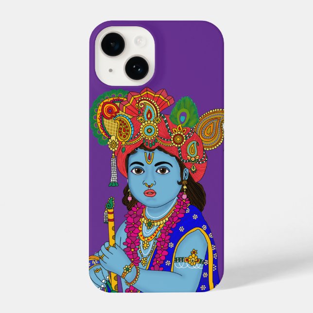 Child Krishna Phone Cover (Verso)