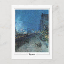 Childe Hassam #437-2 - Cartão Postal de Arte Fina