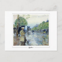 Childe Hassam #448-2 - Cartão Postal de Arte Fina