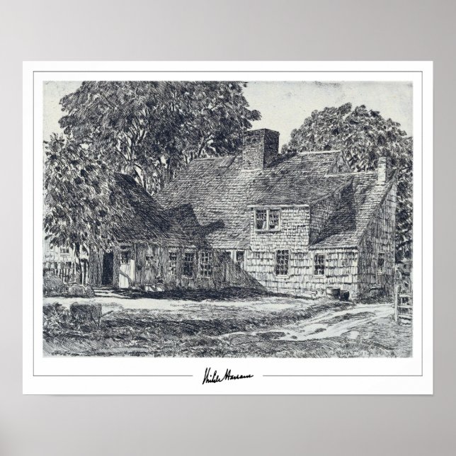 Childe Hassam Zedign Art Poster #160-2 (Frente)