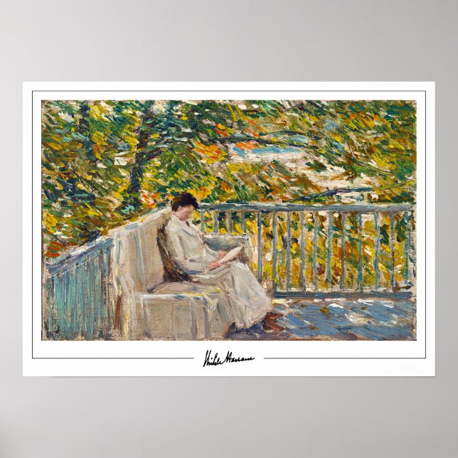 Childe Hassam Zedign Art Poster #255-2 (Frente)