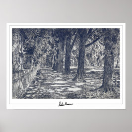 Childe Hassam Zedign Art Poster #363-2