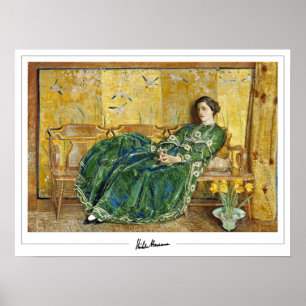 Childe Hassam Zedign Art Poster #58