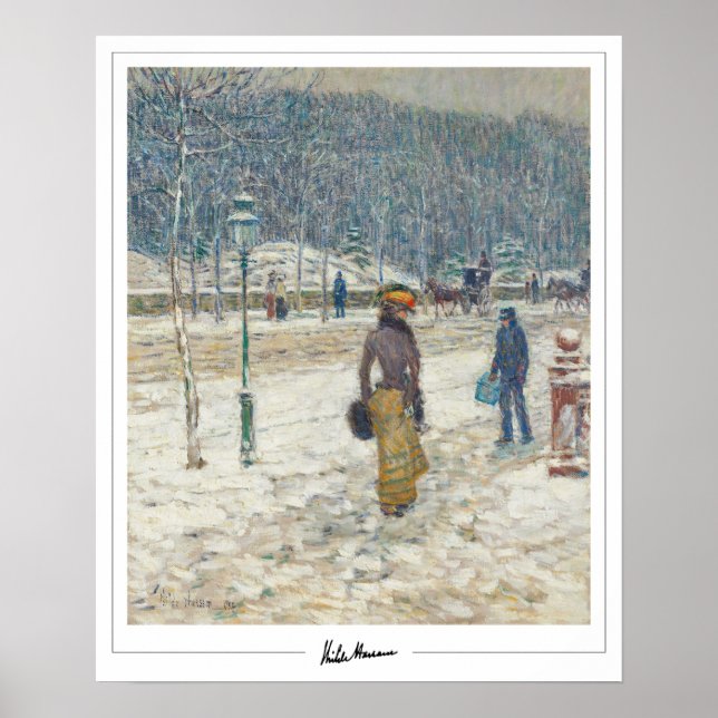 Childe Hassam Zedign Art Poster nº 10 (Frente)