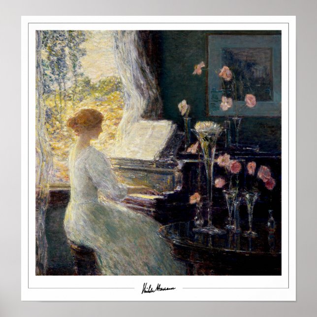 Childe Hassam Zedign Art Poster nº 4-2 (Frente)