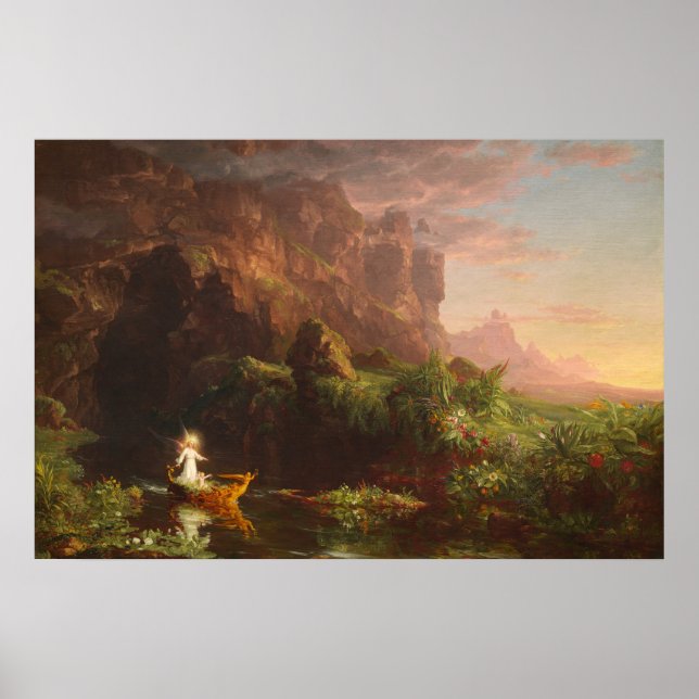 Childhood - Thomas Cole Fine Art Poster (Frente)