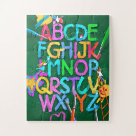 Childrens ABCs Alphabet Jigsee Quebra-cabeça