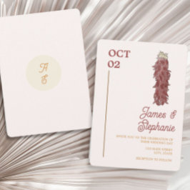 Chile Ristra Convites De Casamento