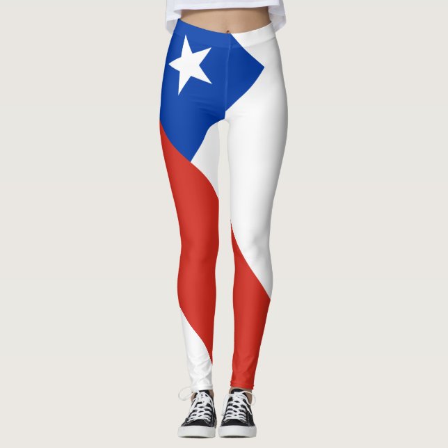 Chile sinaliza leggings (Frente)