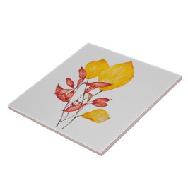 Chili & Turmeric em um Azulejo cerâmico