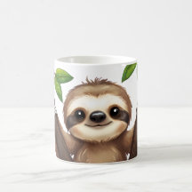 Chill Sloth Mug - Xícara de Café Suave