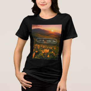 Chill Vibes apenas: Bella+Canvas Tri-Blend T femin