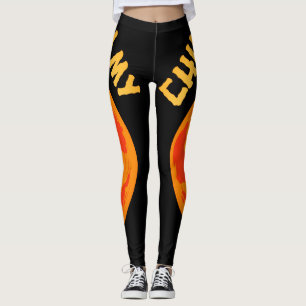 Chillin Com Minhas Leggings Zombies