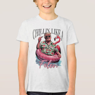 Chillin Como Um Felon Engraçado Shirt Summer Trum