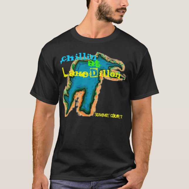 Chillin na camisa do lago Dillon (Frente)