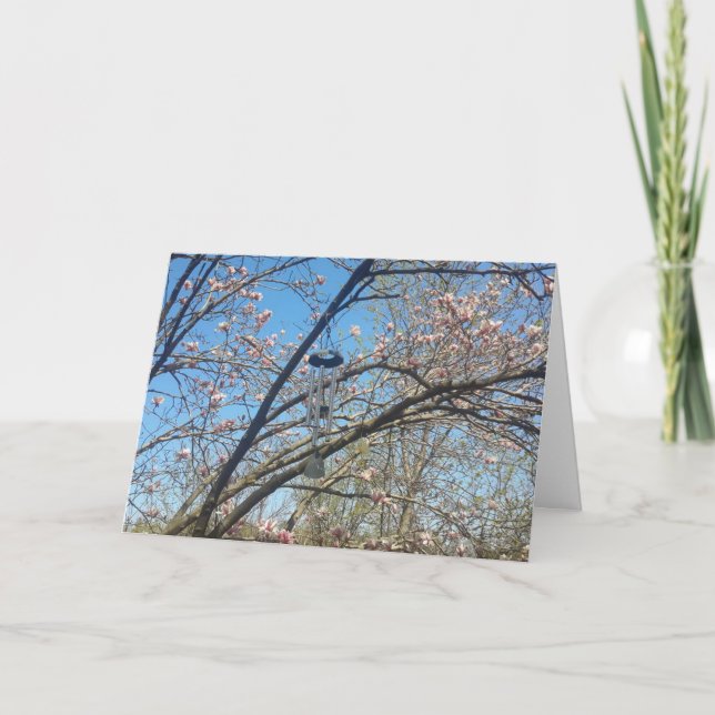 Chimpanzés eólicos e Cartão de Aniversário da Magn (Frente)