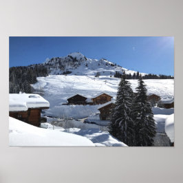 Chinaillon, Haute-Savoie, Alpes franceses Poster