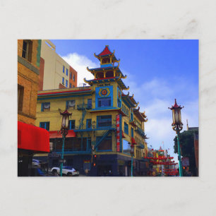 Chinatown de São Francisco #8 Cartão Postal