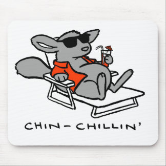 Chinchila Chillin Mousepad