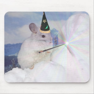 Chinchila imperial Mousepad do feiticeiro do níve