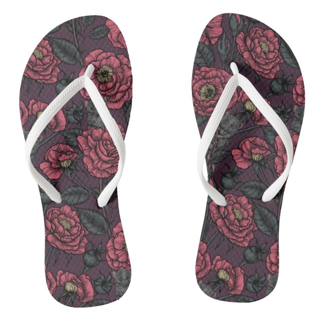 Chinelos A festa dos ratos (Pé da cama)