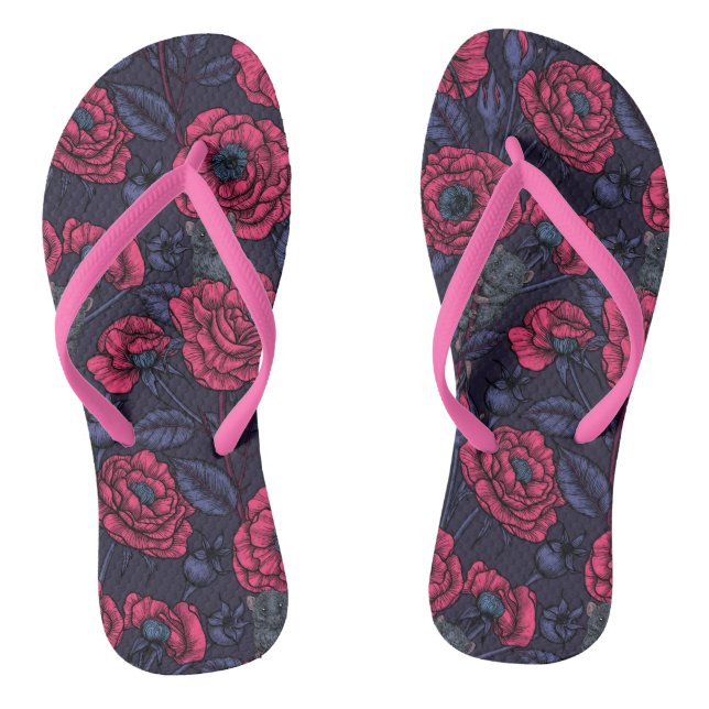 Chinelos A festa dos ratos (Pé da cama)