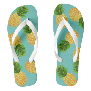 Chinelos Abacaxi Aqua