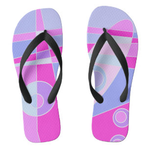 Chinelos Abstrato surfing Hot Pink