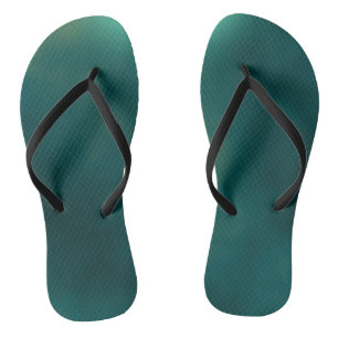 Chinelos abstrato teal