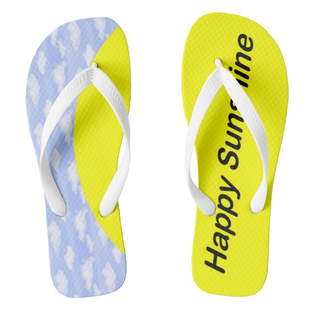 Chinelos Adult Flip Flops, Wide Straps (Pé da cama)