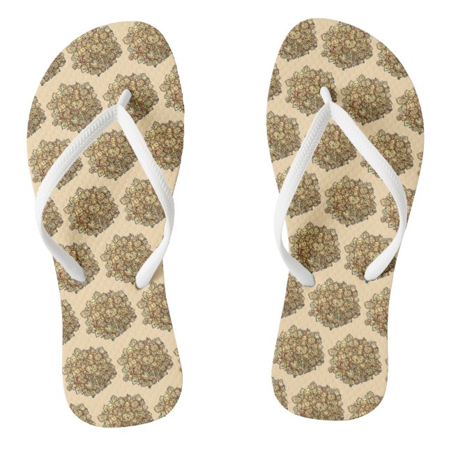 Chinelos Aloo Gobi Indian Comida Restaurant Cuisine (Pé da cama)