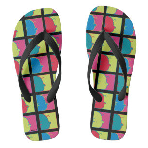 Chinelos Amendoins Modern Pop Art Charlie Brown