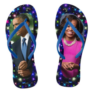 CHINELOS ANTIGO PRESIDENTE OBAMA & MICHELLE