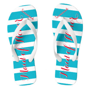 Chinelos Aqua de Madrinha de casamento personalizada ou qua