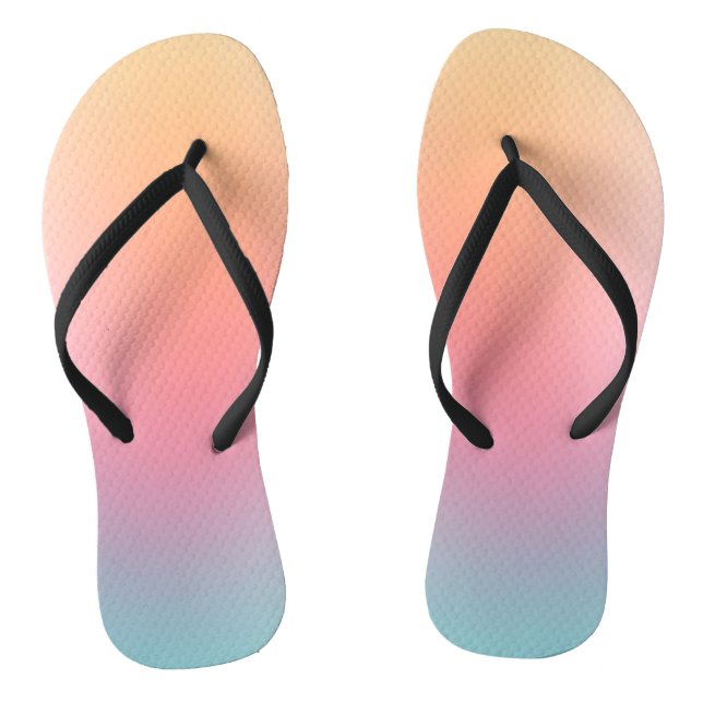 Chinelos Arco-Íris Amarelo Azul Púrpura Vermelha Cor-de-ros (Pé da cama)