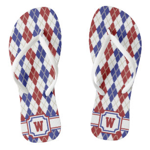 Chinelos Argyle americanas