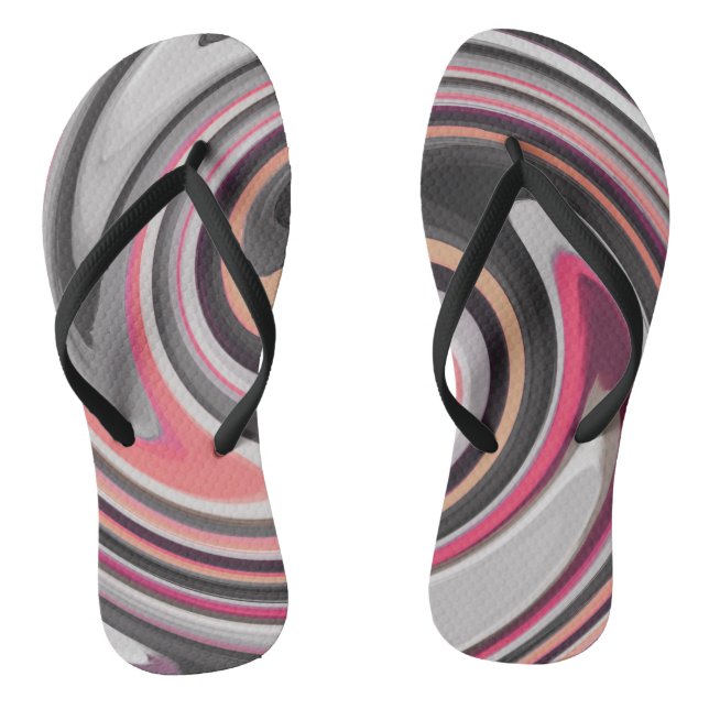 Chinelos Arte Abstrata #4 (Pé da cama)