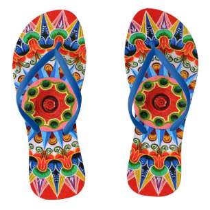 Chinelos Arte de Oxcartalgo na Costa Rica