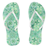 azulejos ornamentados em verde e branco