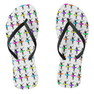 Chinelos Balé Neon Ballerinas Dança Dançarina Dançarino Dan