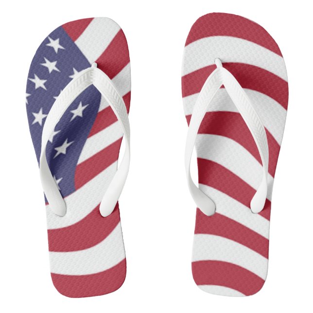 CHINELOS BANDEIRA AMERICANA (Pé da cama)